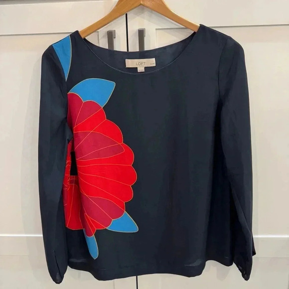 Women’s Bundle of 4 Petite Small Tops Nic+Zoe and Loft - Picture 13 of 16